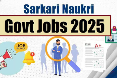 Latest Sarkari Job Notifications 2025 – Apply Online for Government Jobs