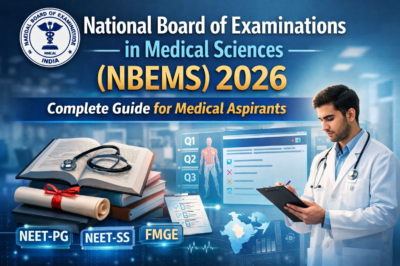 National Board of Examinations in Medical Sciences (NBEMS) 2026